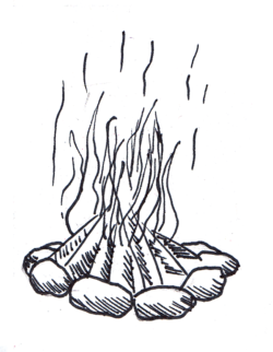 13. Beherrschung von Feuerstellen unter besonderer Berücksichtigung der Waldbrandverhütung.